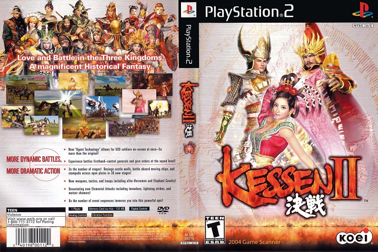 KESSEN 2 [US : DVD5 1 Disc]