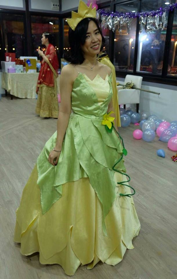 ชุดเจ้าเทียน่า @ เจ้าชายกบ