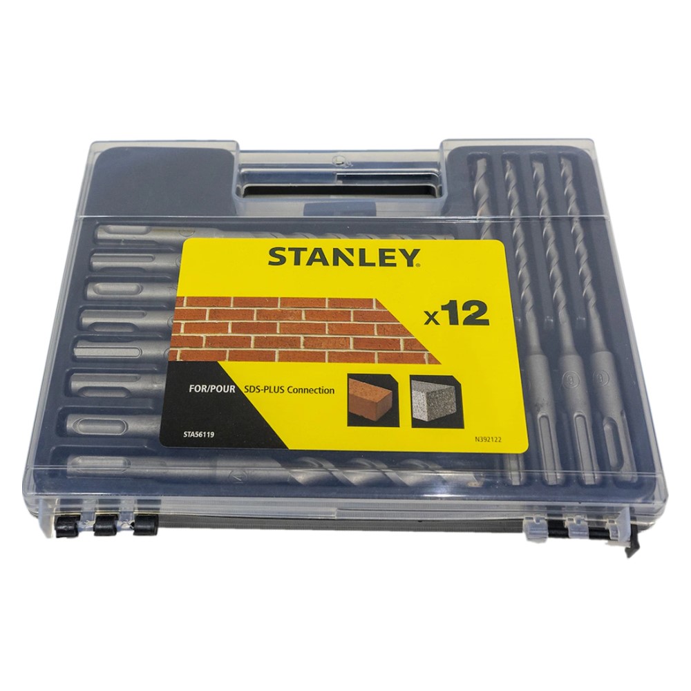 ชุดดอกโรตารี่ 12 ชิ้น รุ่น STA56119-QZ STANLEY