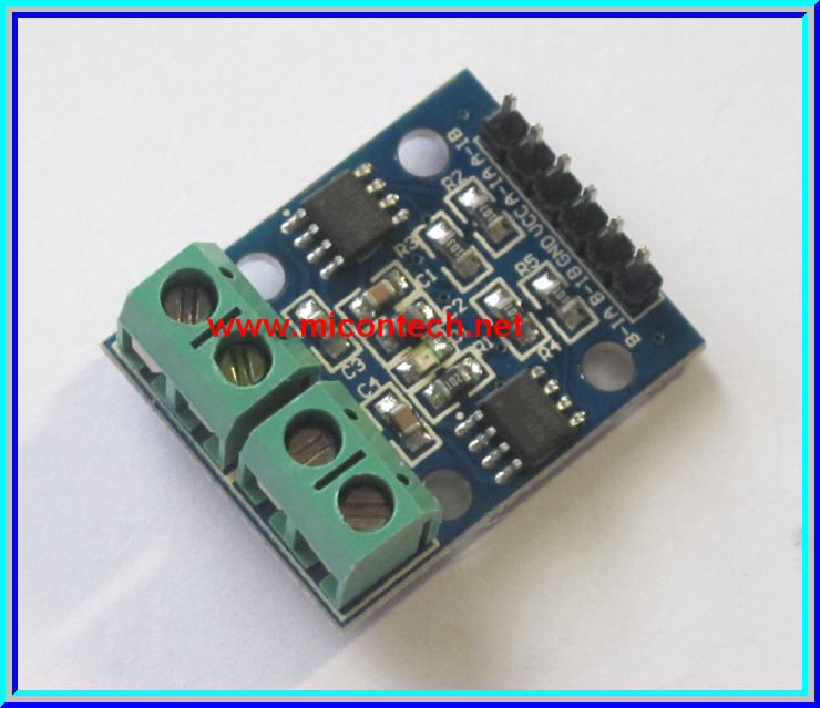 1x L9110S Full-Bridge Dual DC motor Stepper motor drive module