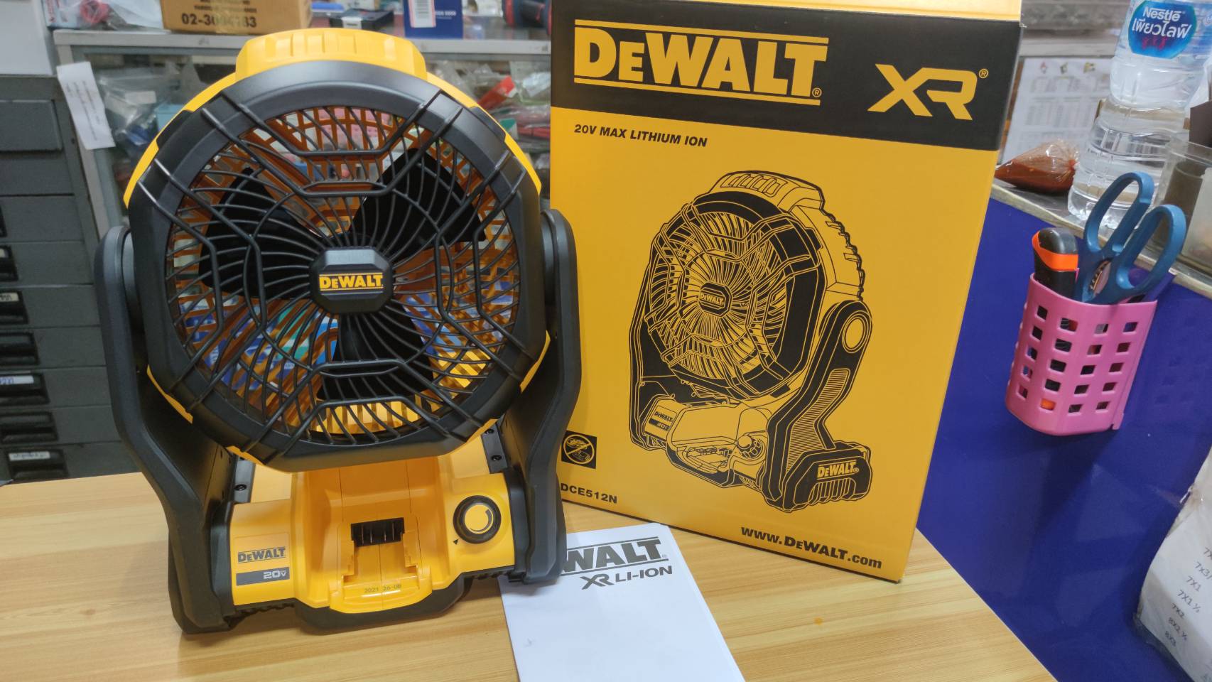 พัดลมไร้สาย20V DCE512N DEWALT