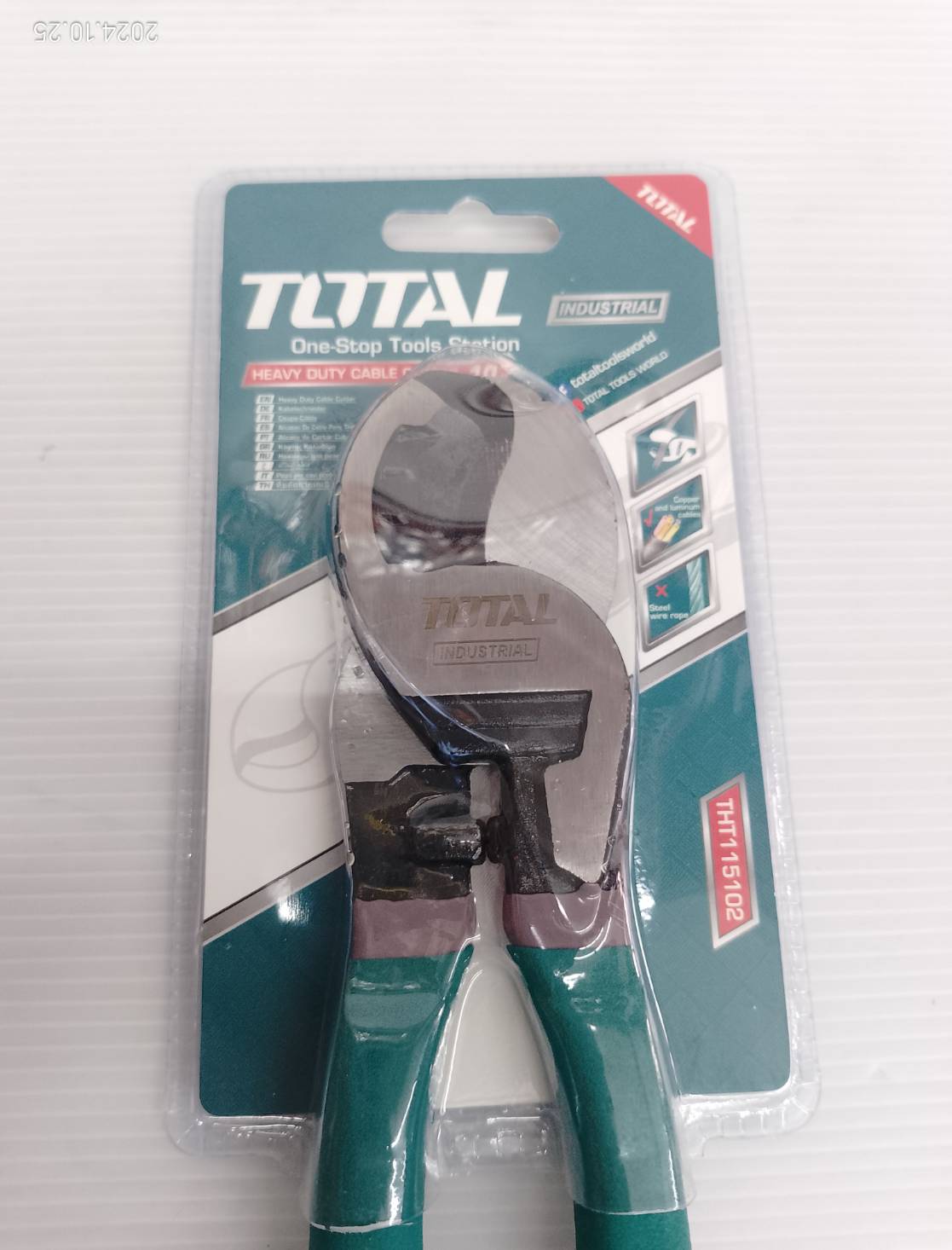 คีมตัดสายเคเบิ้ล 10" THT115102 TOTAL
