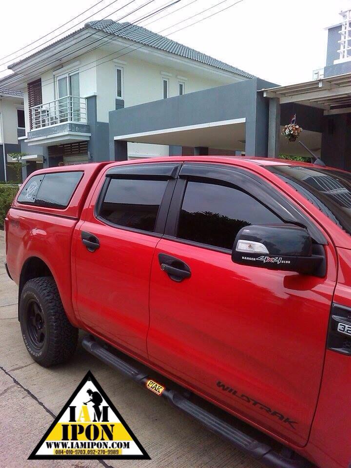 DOOR HANDLE FORDRANGER T6-MC FLATBLACK ครอบมือจับดำด้านฟอร์ดเรนเจอร์ T6-MC