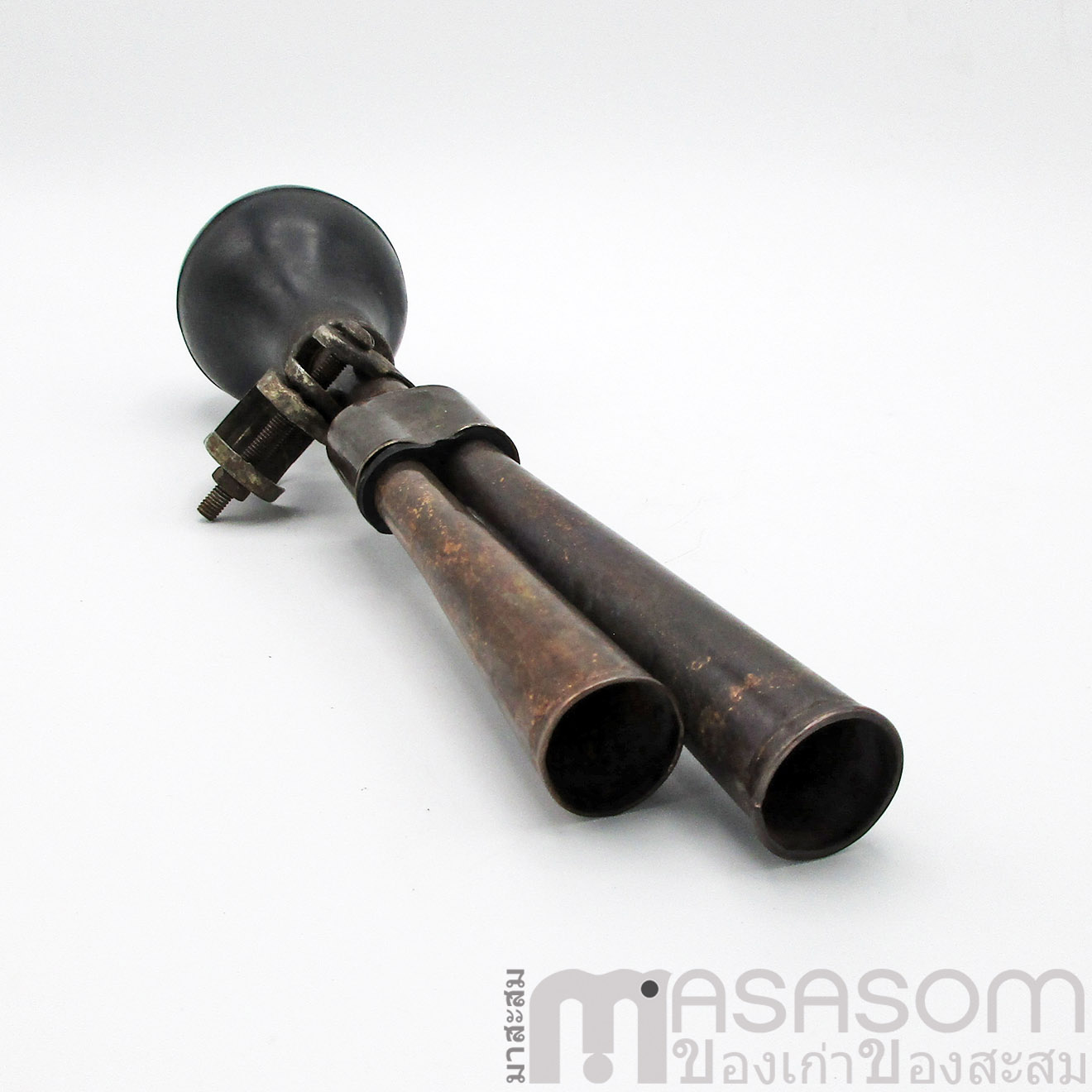 แตรลมทองแดงท่อคู่