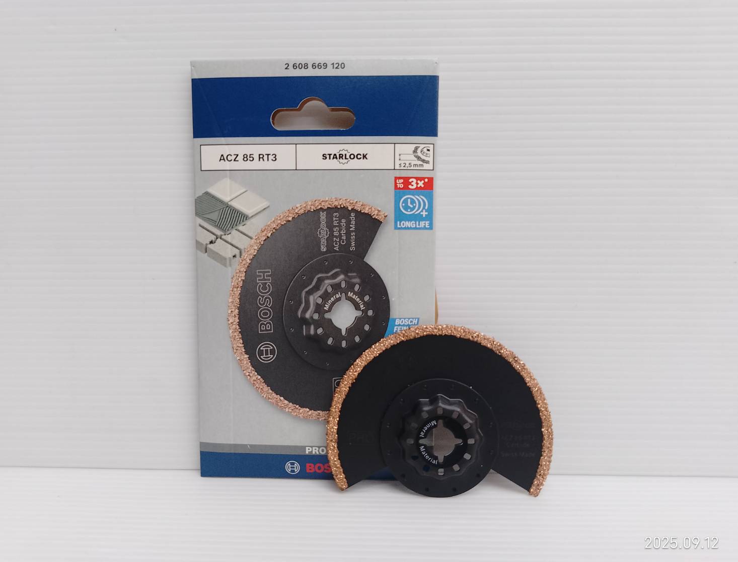 ใบมัลติทูล ACZ85RT3 BOSCH #2608669120