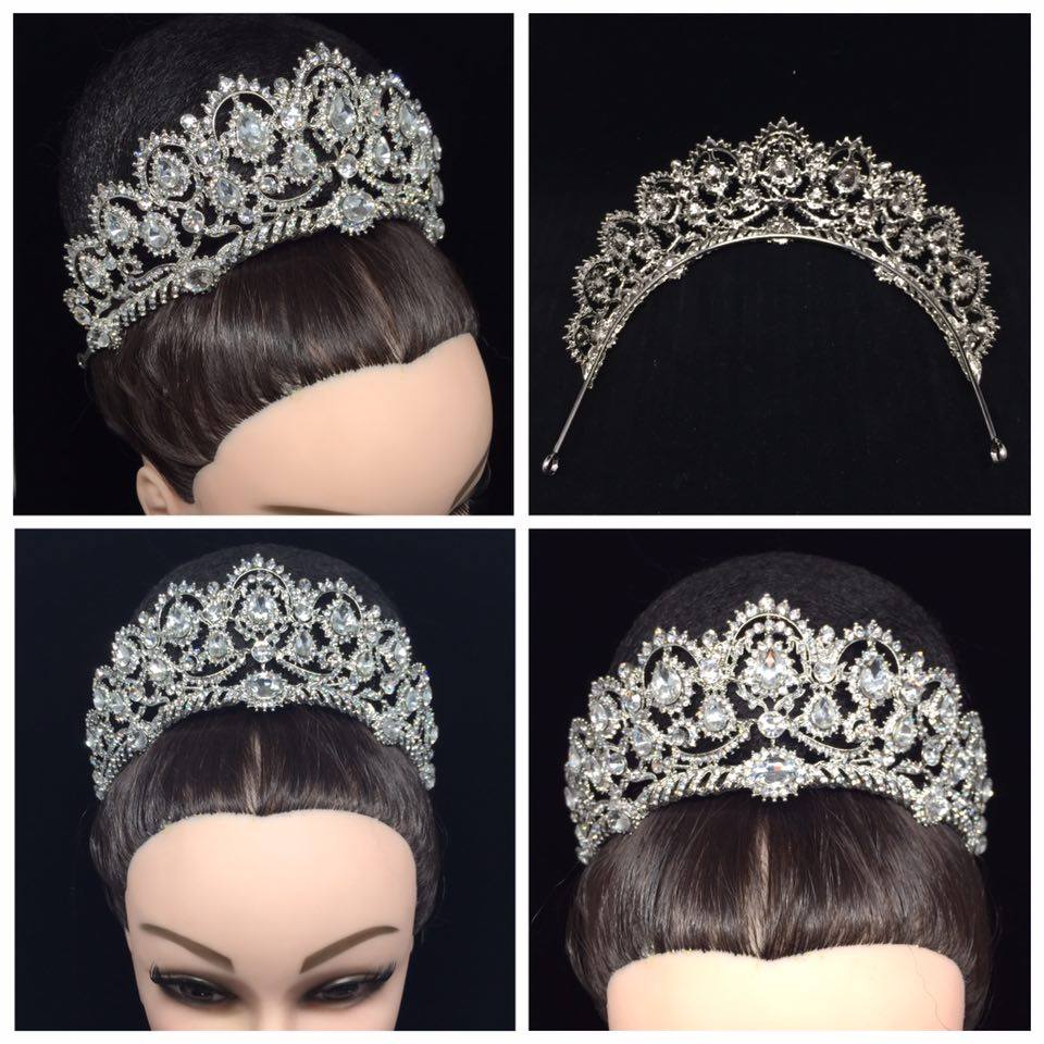 (พร้อมส่ง) เทียร่า 024 สีเงิน