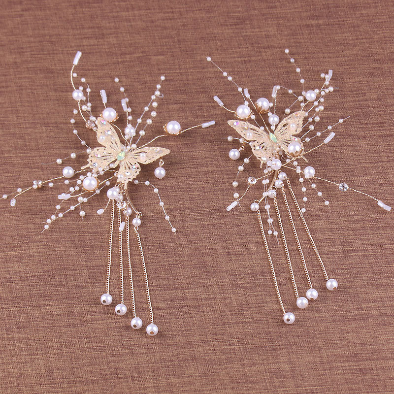 (พร้อมส่ง) Ear Cuff 005 จรหู จอนหู ผีเสื้อ ได้ทั้งคู่ เกี่ยวใบหู ใส่สวยๆ สวยงาม ทำจากโลหะสีทอง