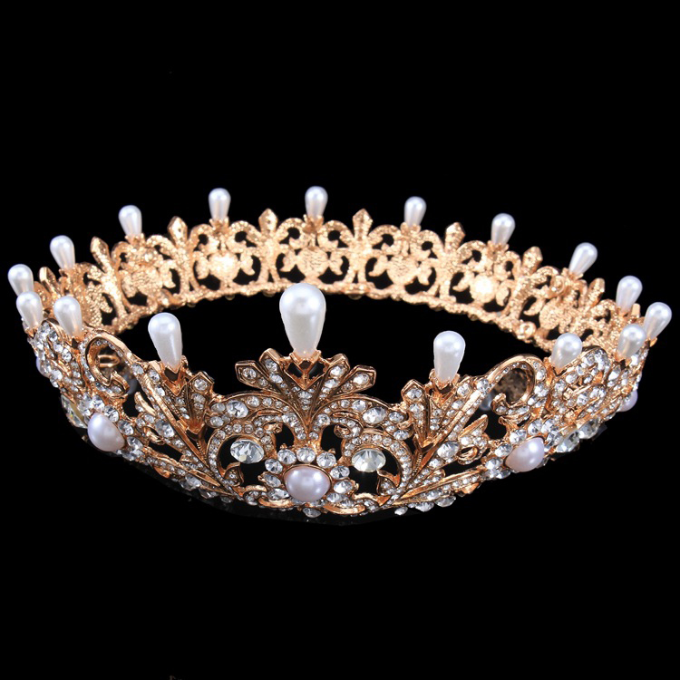 (พร้อมส่ง) มงกุฎ 019 สีทอง