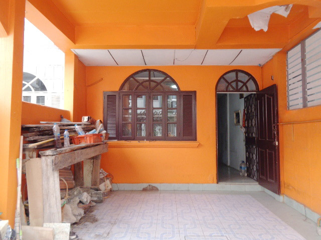 🚩 H1247 ขายทาวน์เฮ้าส์ หมู่บ้านเสนาวิลล่า4 ต่อเติมระเบียง ซอยพระยาสุเรนทร์40 มีนบุรี