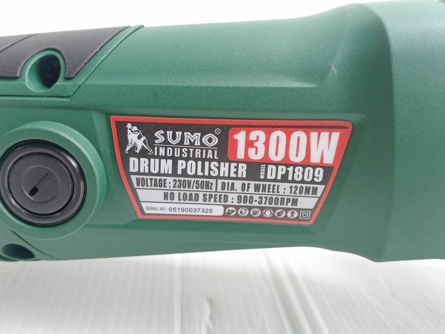 เครื่องขัดแฮร์ไลน์ 4 นิ้ว รุ่น DP1809 SUMO 1300W ปรับความเร็วรอบได้ 6 ระดับ