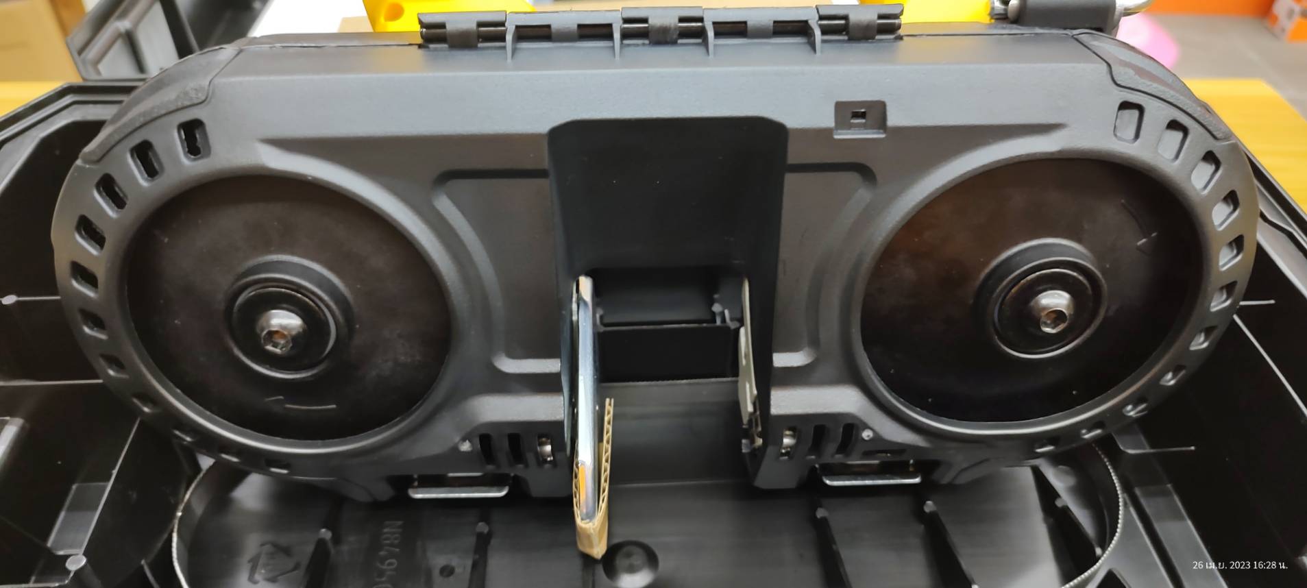 เลื่อยสายพายมือเดียว 18V DCS377NT DEWALT พร้อมกล่อง TSTAK