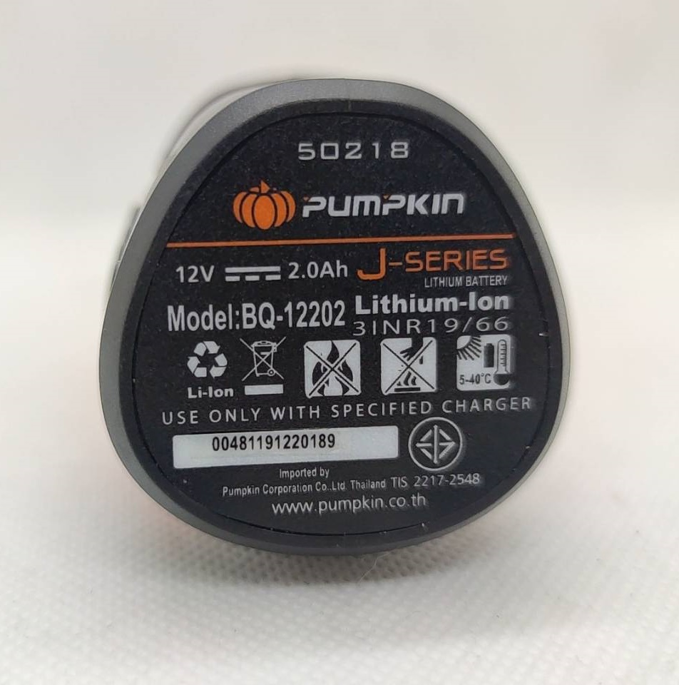 สว่านกระแทกไร้สาย12V รุ่น J-12BID1504 PUMPKIN #50210