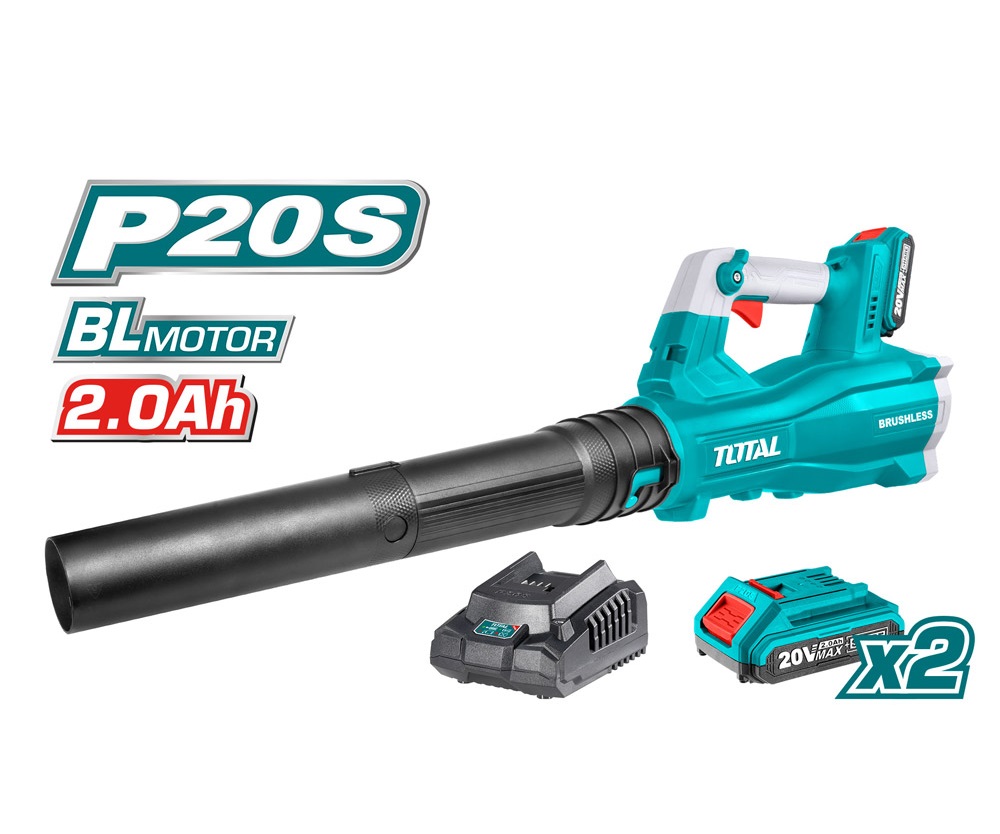 เครื่องเป่าลมไร้สาย 20V TABLI204282 (มอเตอร์ไร้แปรงถ่าน) (แบต 2 ก้อน + แท่นชาร์จ)