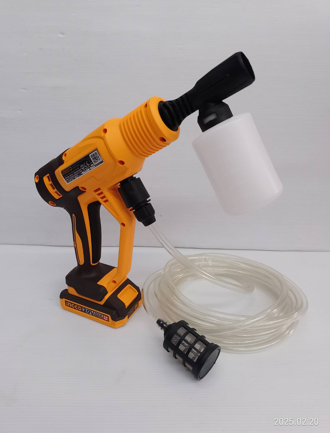 INGCO ปืนอัดฉีดแรงดันสูงไร้สาย 20V CPWLI20362