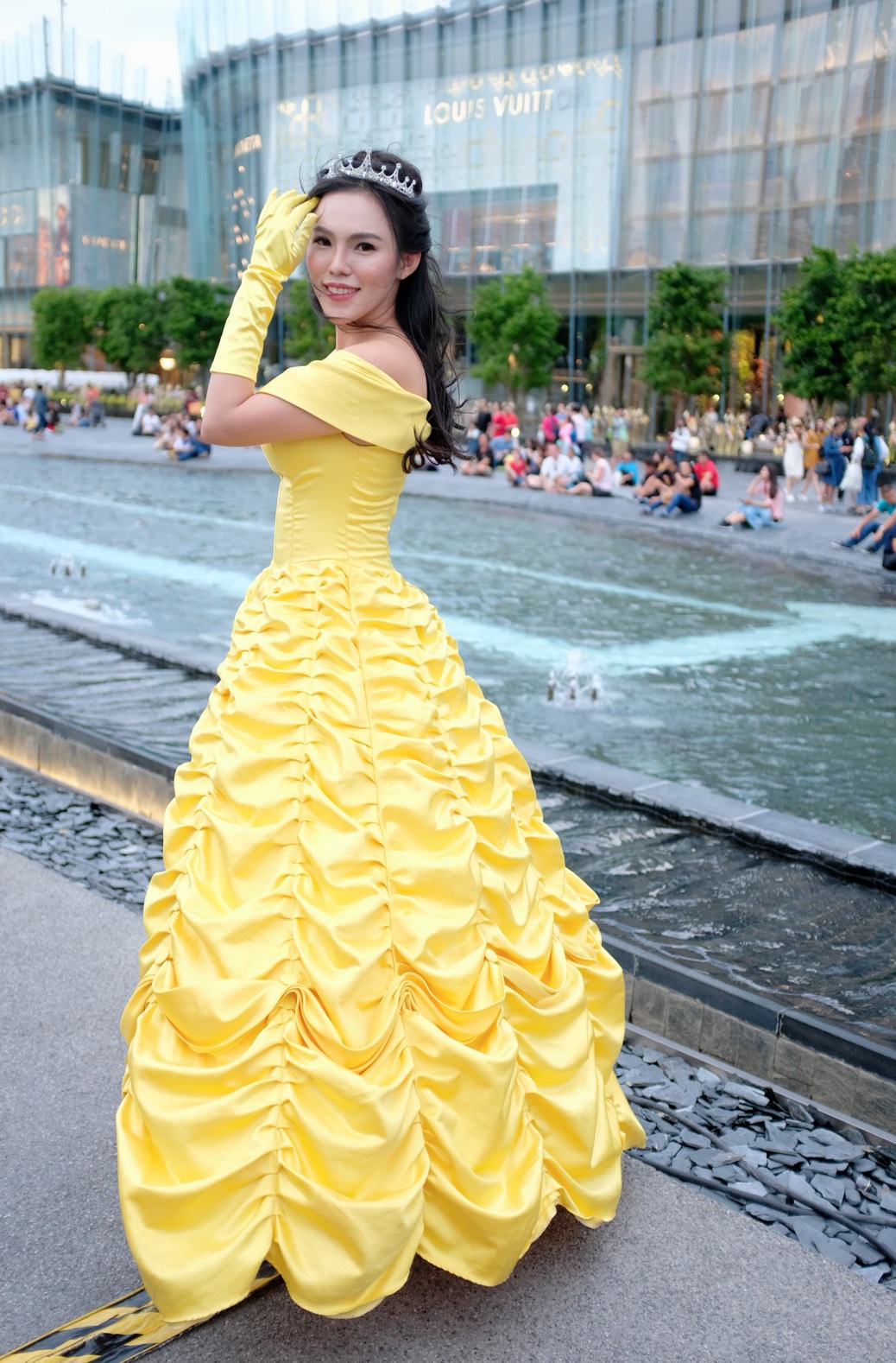 ชุดเจ้าหญิงเบล @ Beauty & the Beast