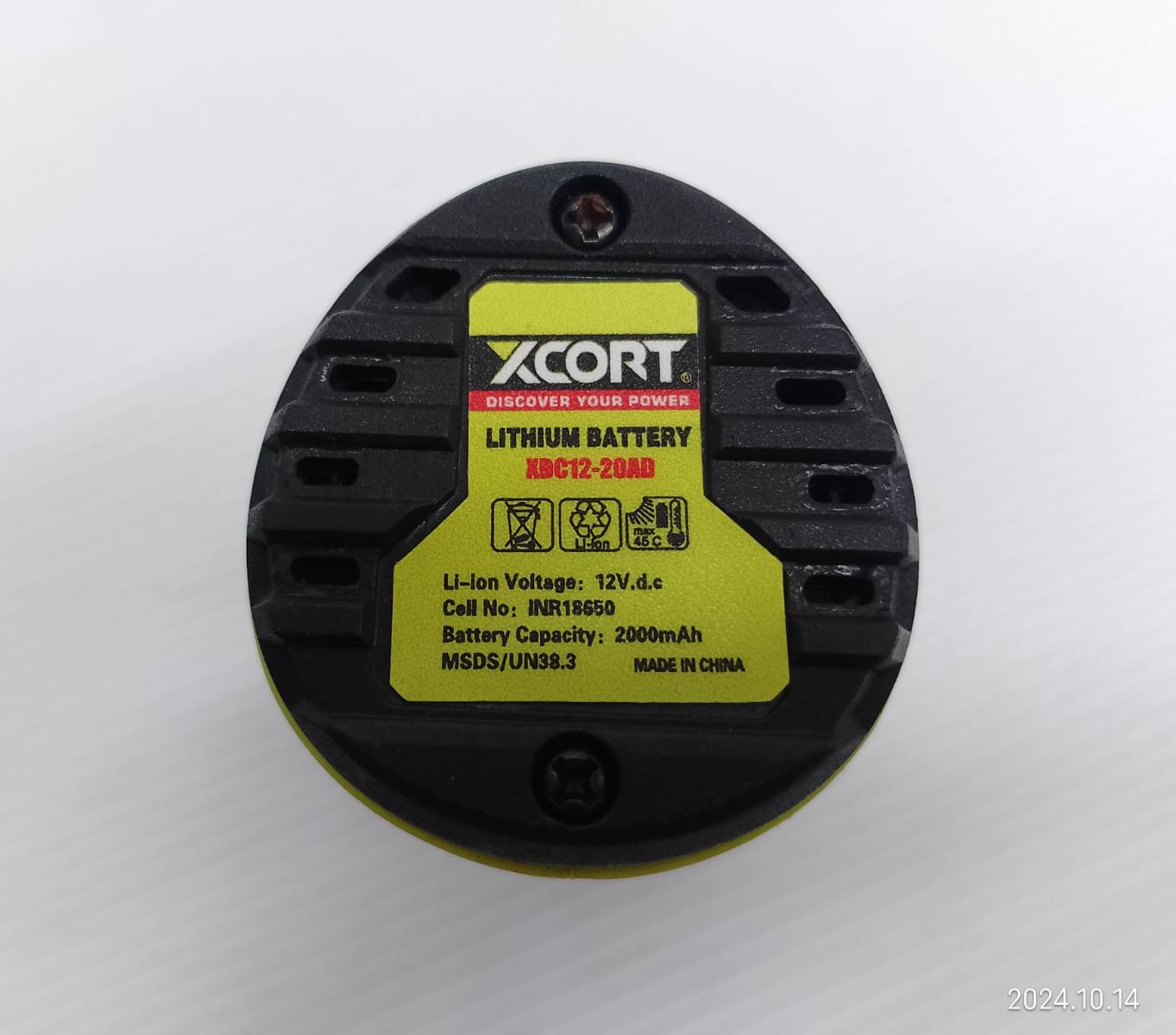 XCORT เครื่องเจียร์สายอ่อนไร้สาย XDC12-050KIT แบตลิเธียม 12V (1 ก้อน) ปรับระดับได้ พร้อมใบเจียร์ ใบขัด