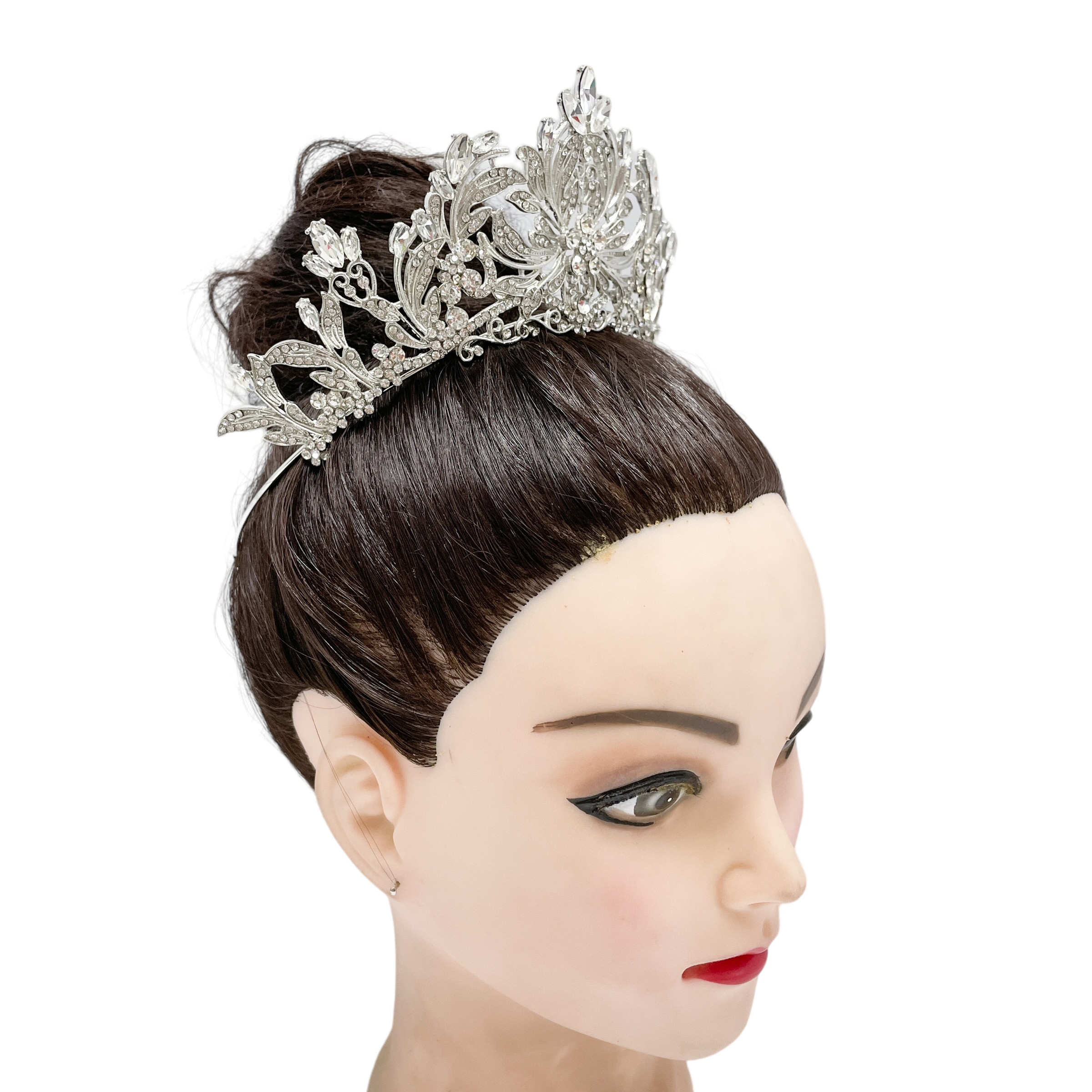 (พร้อมส่ง) เทียร่า 370 งานสวย ปราณีต QCเพชรทุกเม็ด สินค้าพร้อมส่งจากไทย