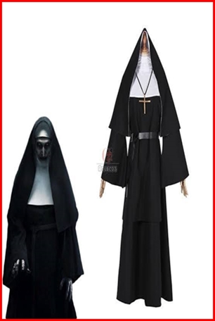 ชุดแม่ชี The nun / ชุดแม่ชีเดอะนัน / ชุดแม่ชีผี / ชุดผีแม่ชี