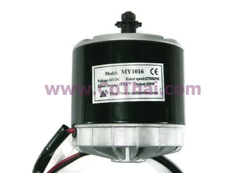 MY1016 มอเตอร์ 36vdc 350w 2,750rpm