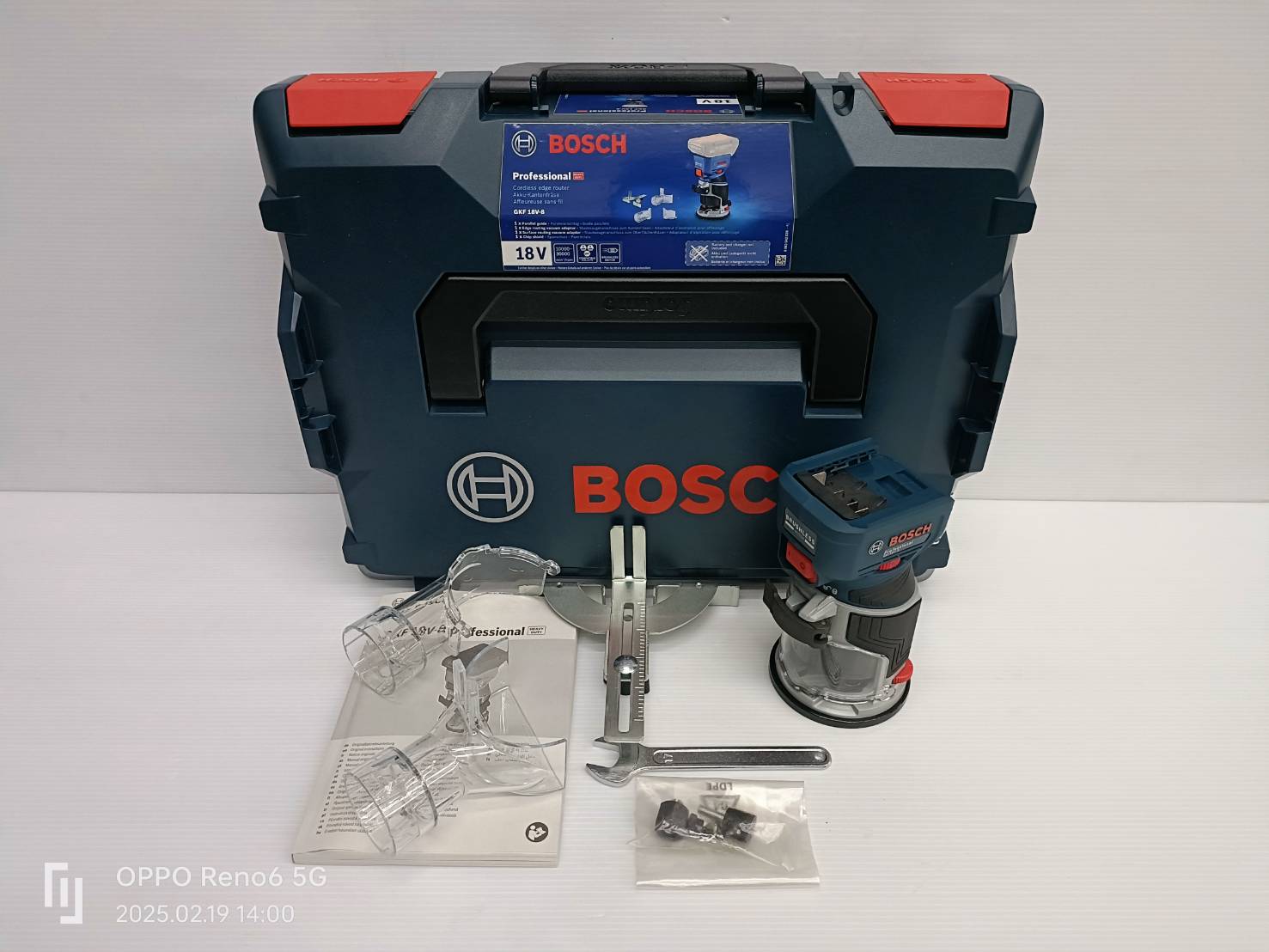 BOSCH GKF18V-8 Professional เครื่องเซาะร่อง18V