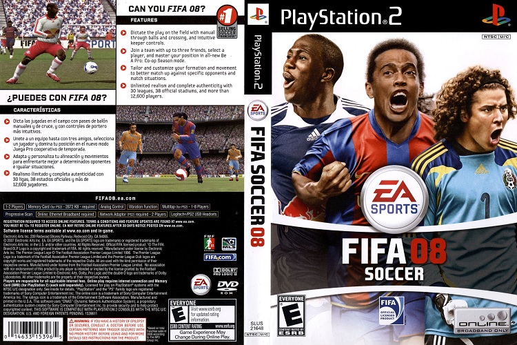 FIFA SOCCER 08 [US : DVD5 1 Disc]