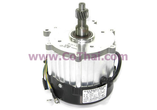 บัสเลสมอเตอร์ 48v 550w รอบสูง ไร้แปรงถ่าน(BLDC) 16ฟัน 5รูยึด