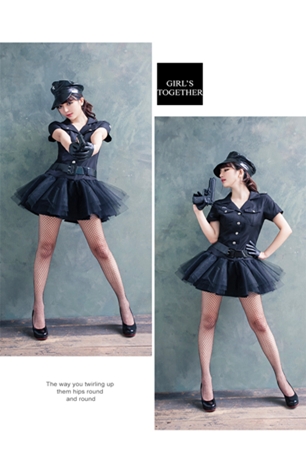 ชุดตำรวจหญิง /ุ ชุดอาชีพ / ชุดอาชีพในฝัน