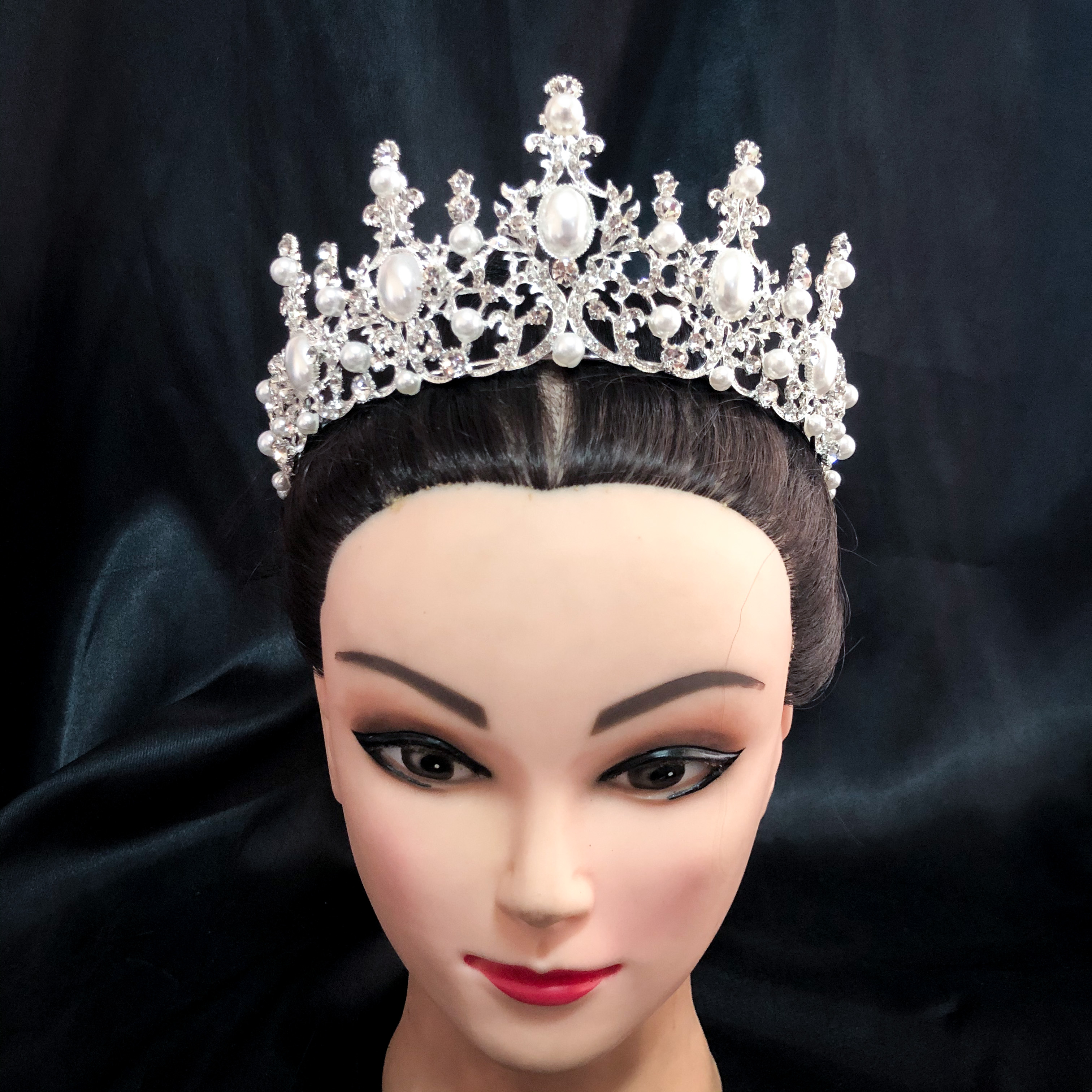 (พร้อมส่ง) เทียร่า 296 มงกุฎนางงาม มงกุฎเจ้าหญิง งานสวย ปราณีต QCเพชรทุกเม็ด สินค้าพร้อมส่งจากไทย