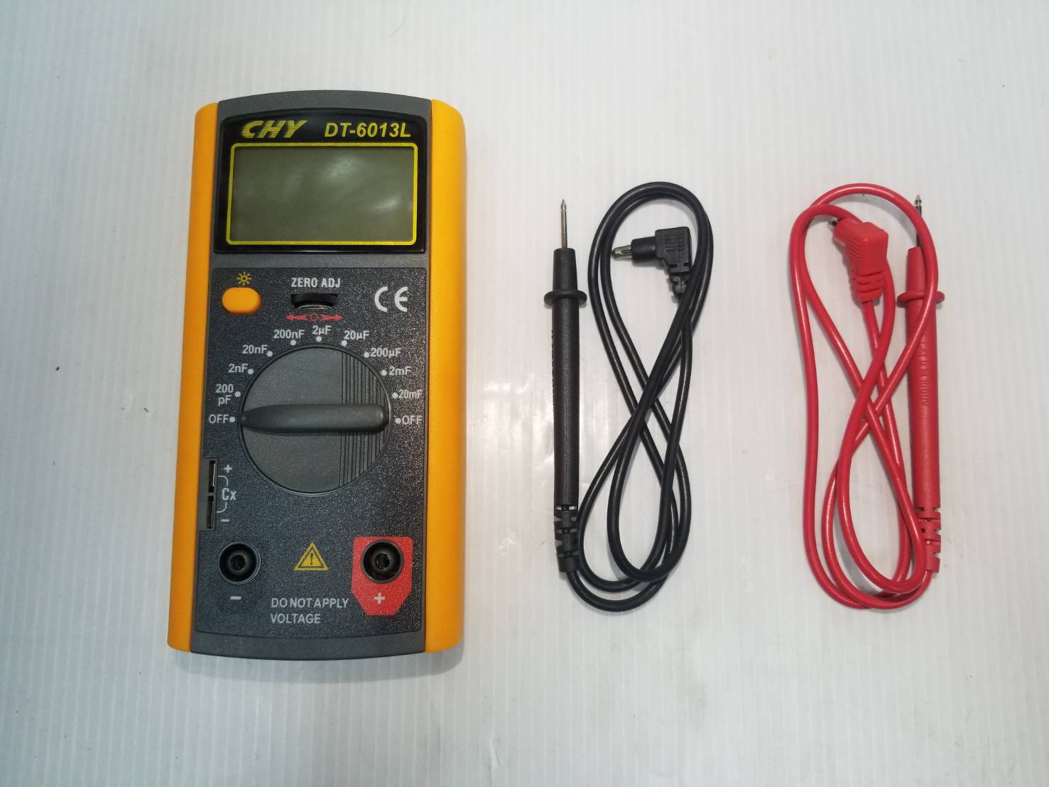มิเตอร์สำหรับวัดคาร์ปาซิเตอร์ DT-6013L CHY