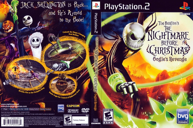 THE NIGHTMARE BEFORE CHRISTMAS OOGIE'S REVENGE [US : DVD5 1 Disc]