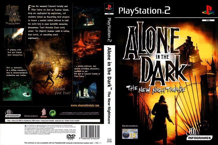 ALONE IN THE DARK THE NEW NIGHTMARE [EU : DVD5 1 Disc]