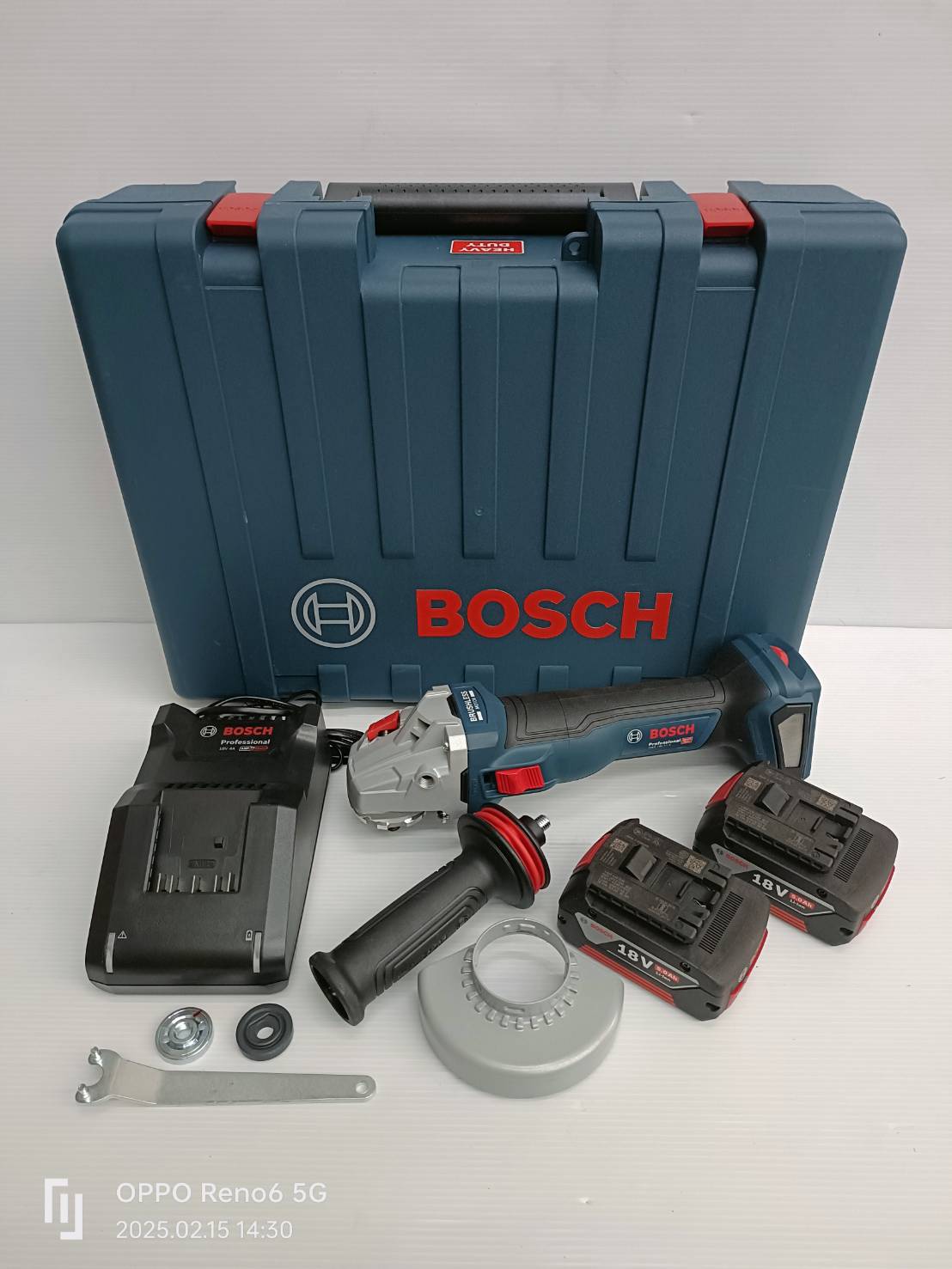หินเจียร4" 18V GWS18V-11S BOSCH ปรับรอบได้