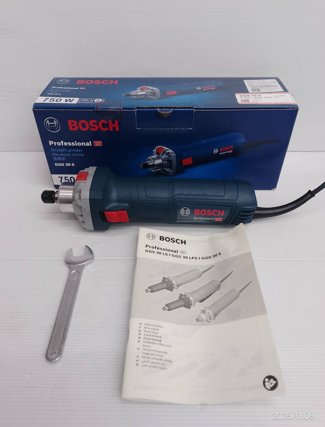 หินเจียรคอตรง GGS30S BOSCH