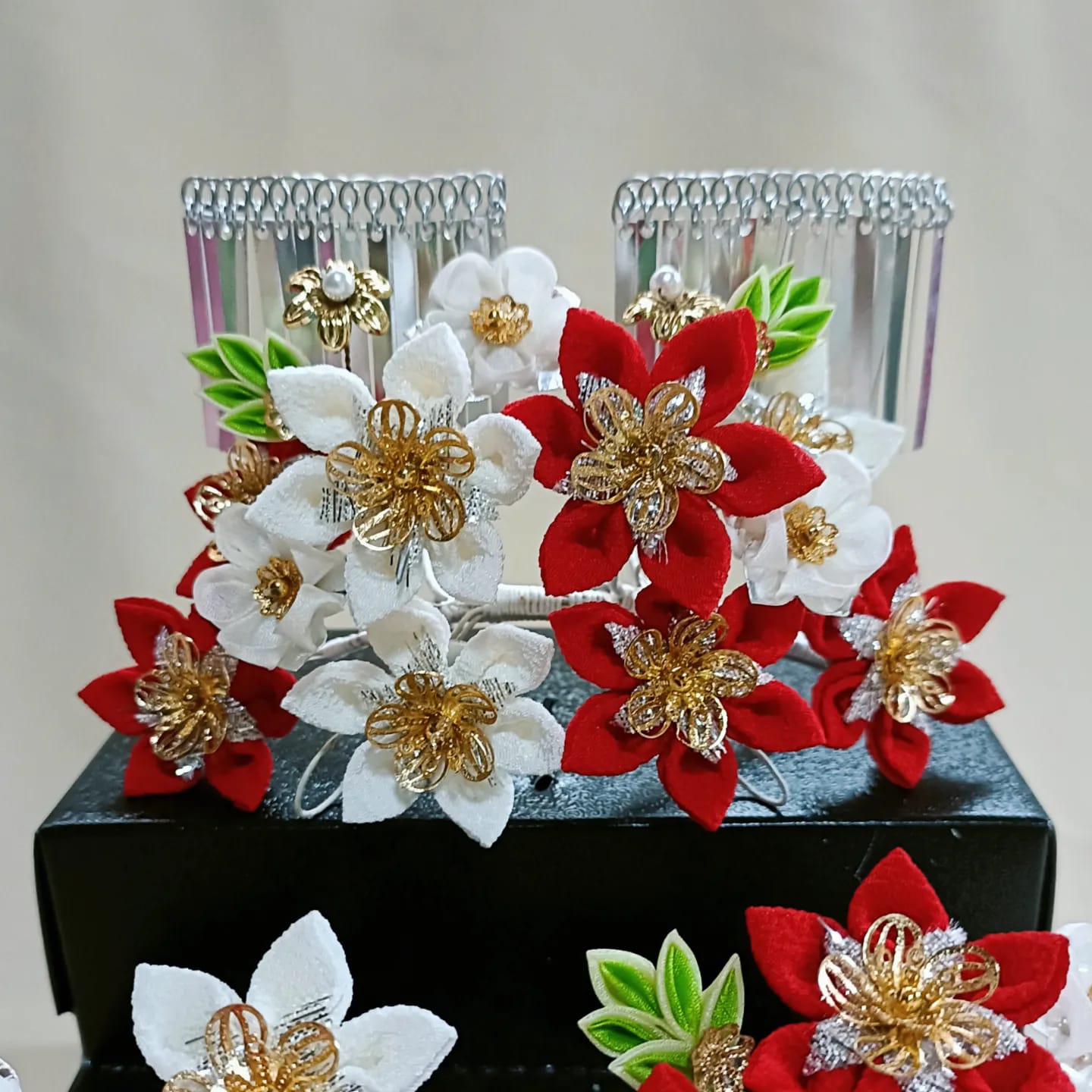 ชุดปิ่นดอกไม้ญี่ปุ่นใหญ่PINJ039