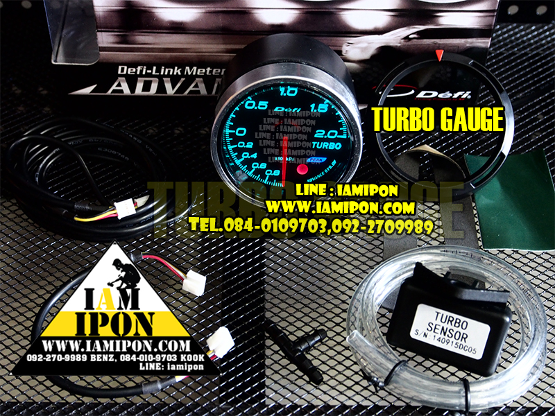 BF ADVANCE 13 สี TURBO 2.0 วัดบูสเทอร์โบ