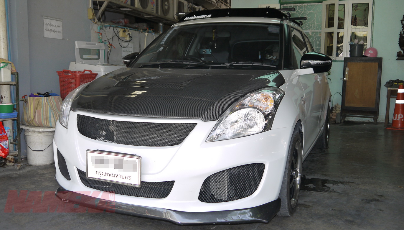 NR-14 Nameka Fairing Rack แผ่นชิล แฟริ่งบังลม แร็คหลังคา รถยนต์