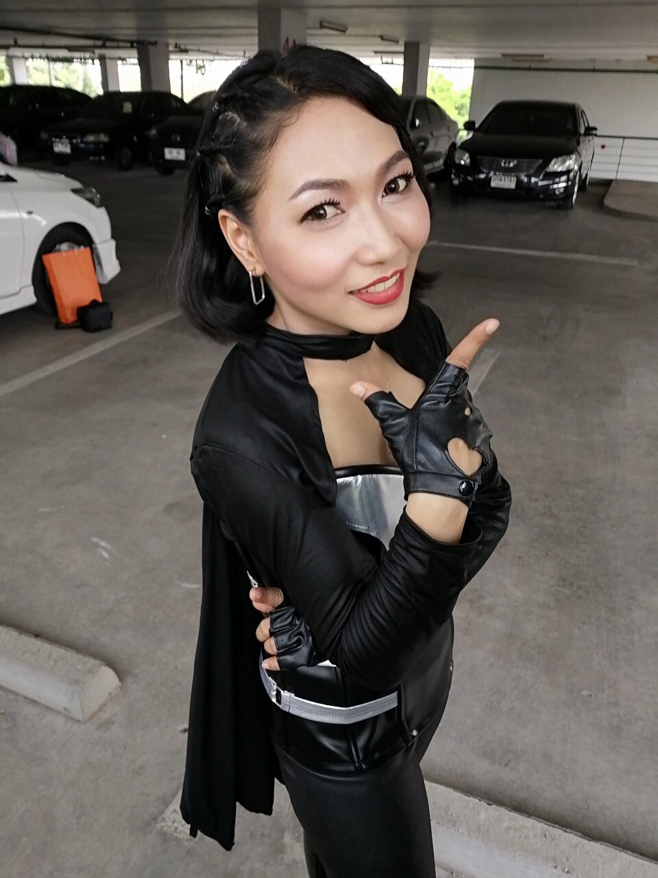 ชุดแบทเกิลร์ แบบกางเกง