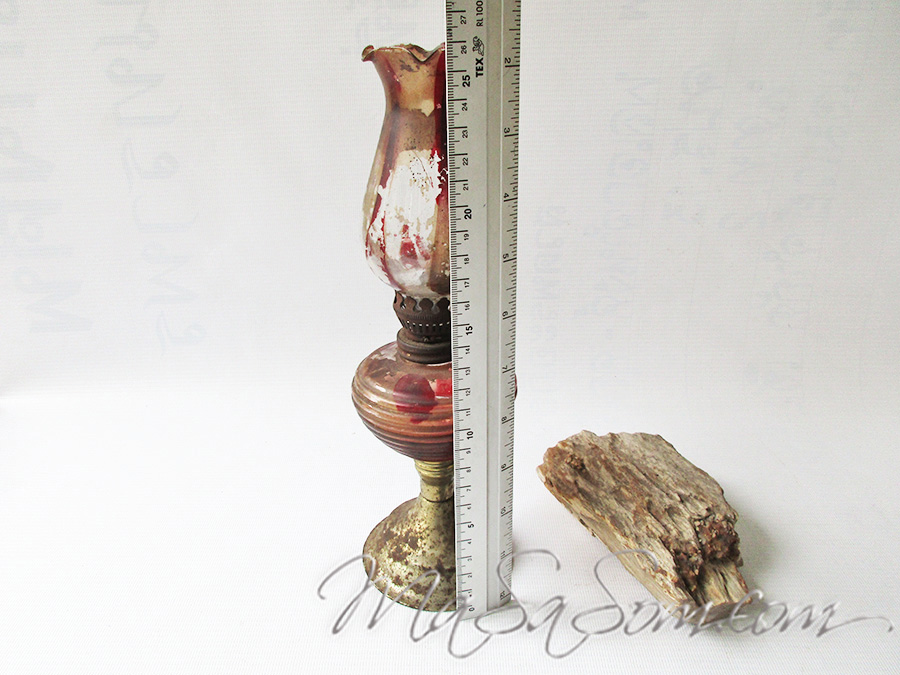 ตะเกียงลานเพ้นท์ลาย