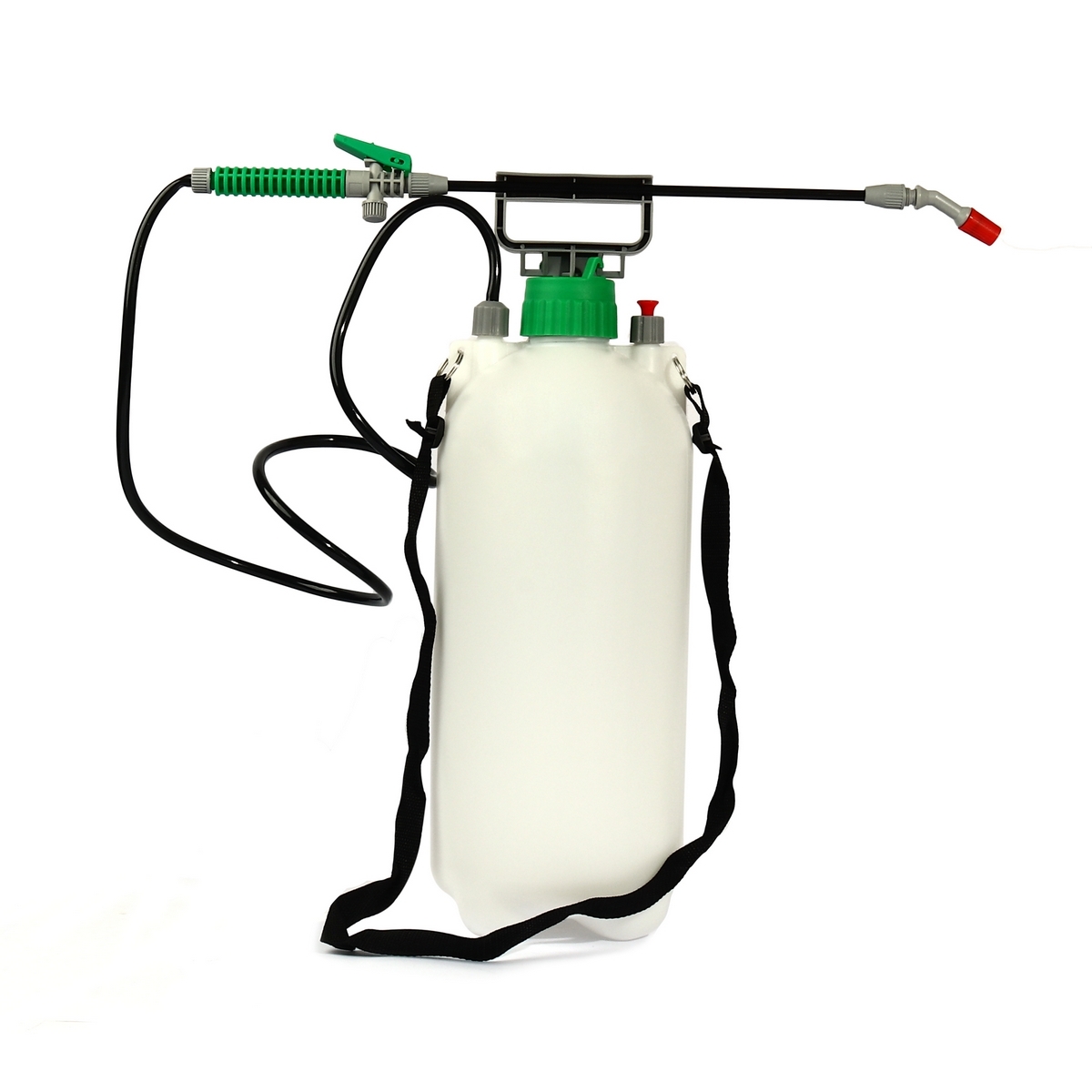 POLO ถังพ่นยามือโยก เครื่องพ่นยา ขนาด 8 ลิตร รุ่น SW08 สีขาว