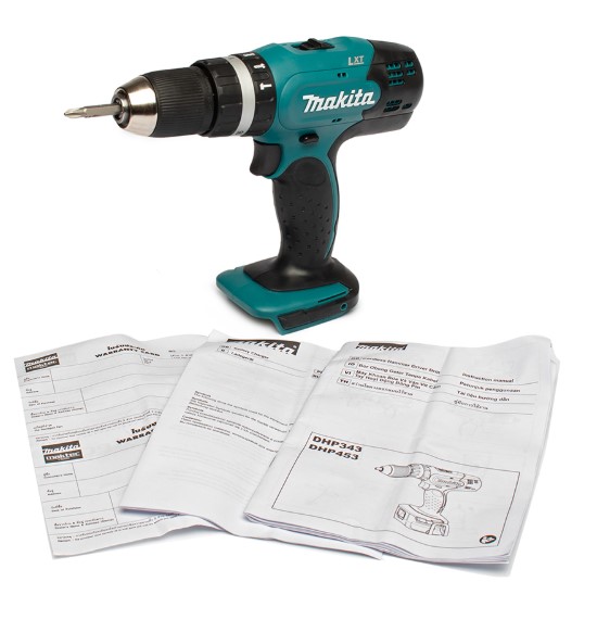 สว่านกระแทกไร้สาย DHP453Z MAKITA