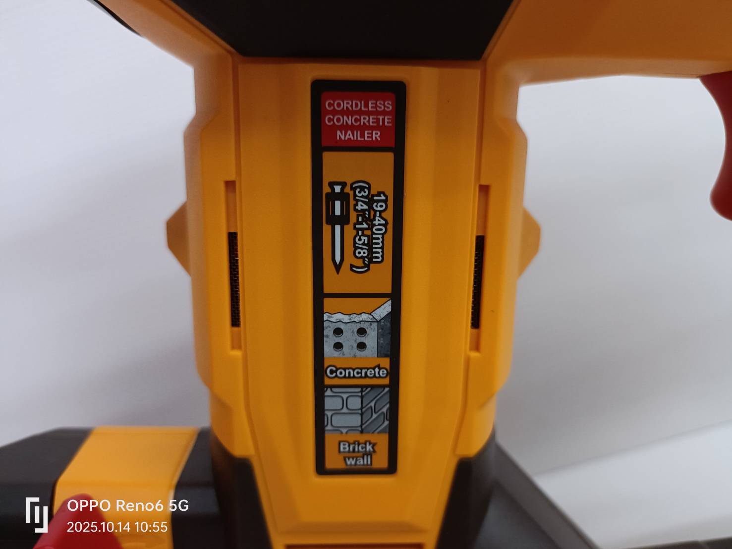 INGCO เครื่องยิงตะปูคอนกรีต40มม 42V CCNLI420602