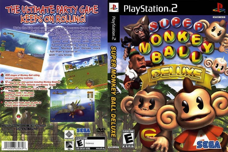 SUPER MONKEY BALL DELUXE [US : DVD5 1 Disc]