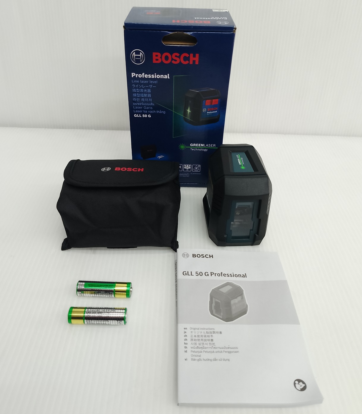 เลเซอร์ระดับ2เส้น แสงเขียว GLL50G BOSCH