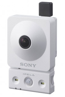 Sony SNC-CX600W Network Fixed HD Camera 1280 x 720 pixels with the Exmor® CMOS sensor Wide horizontal viewing angle of 120°
