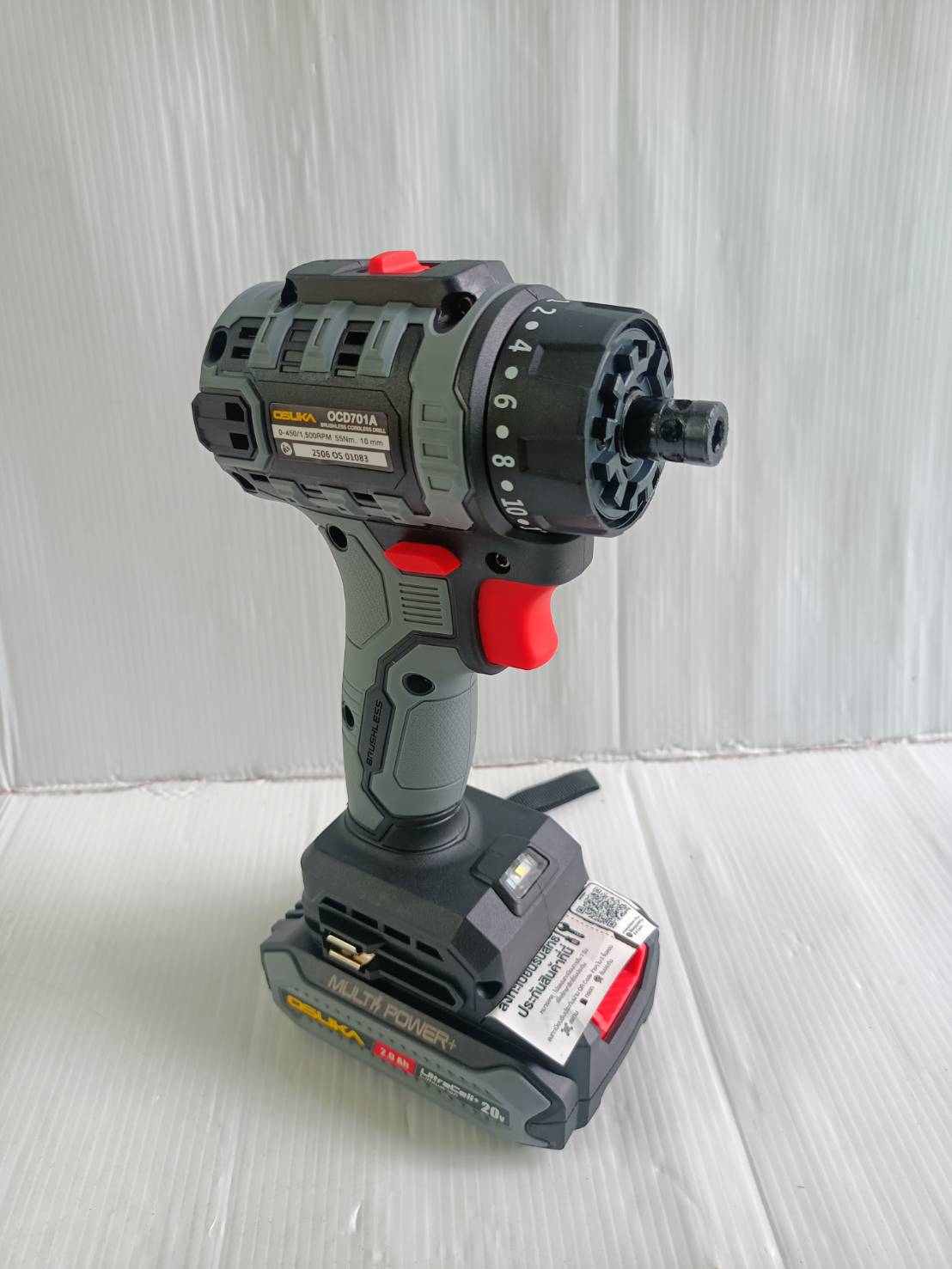 OSUKA สว่านไร้สาย OCD701A-D1 5IN1 เปลี่ยนหัวได้ 5แบบ