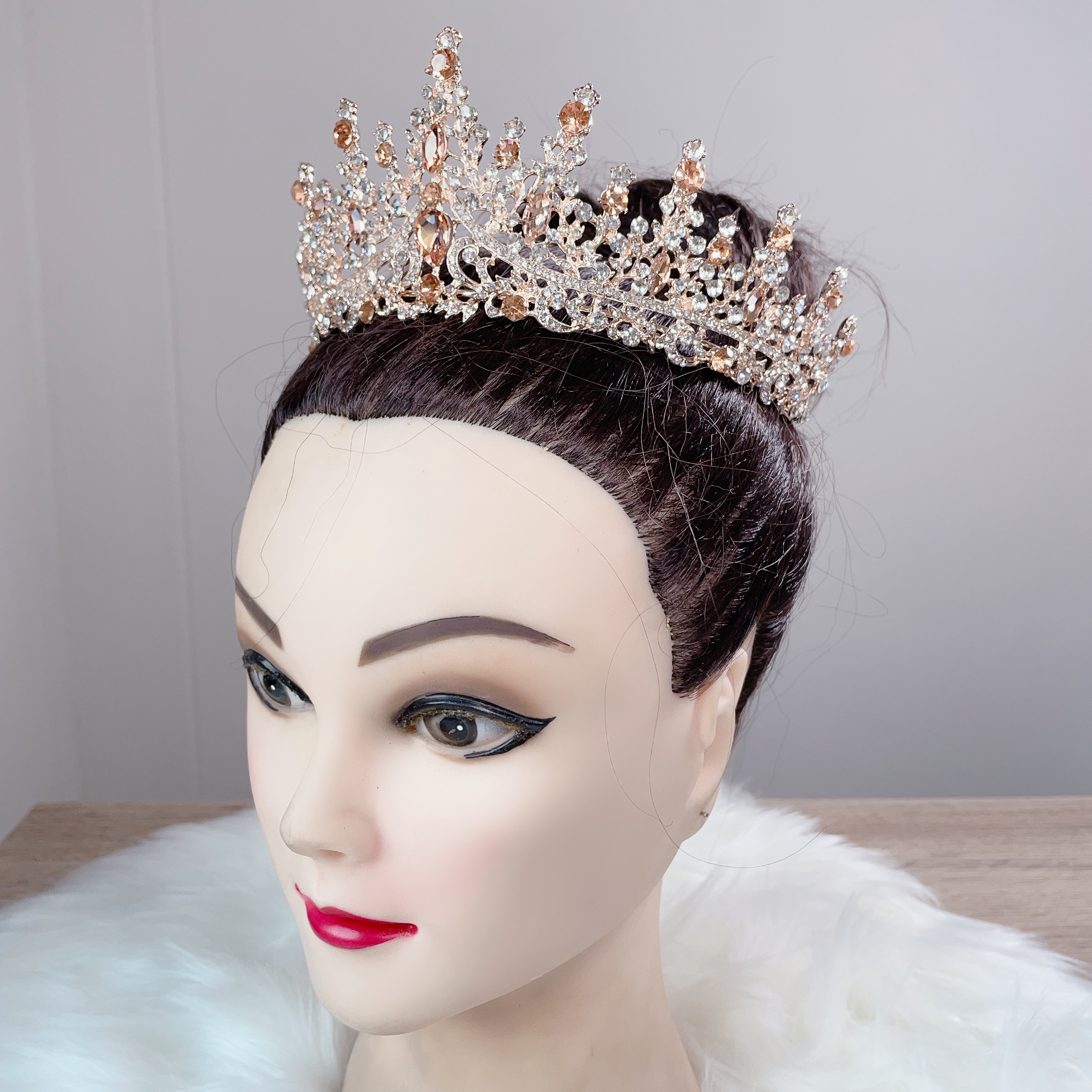 (พร้อมส่ง) เทียร่า 273 สีโรสโกลด์