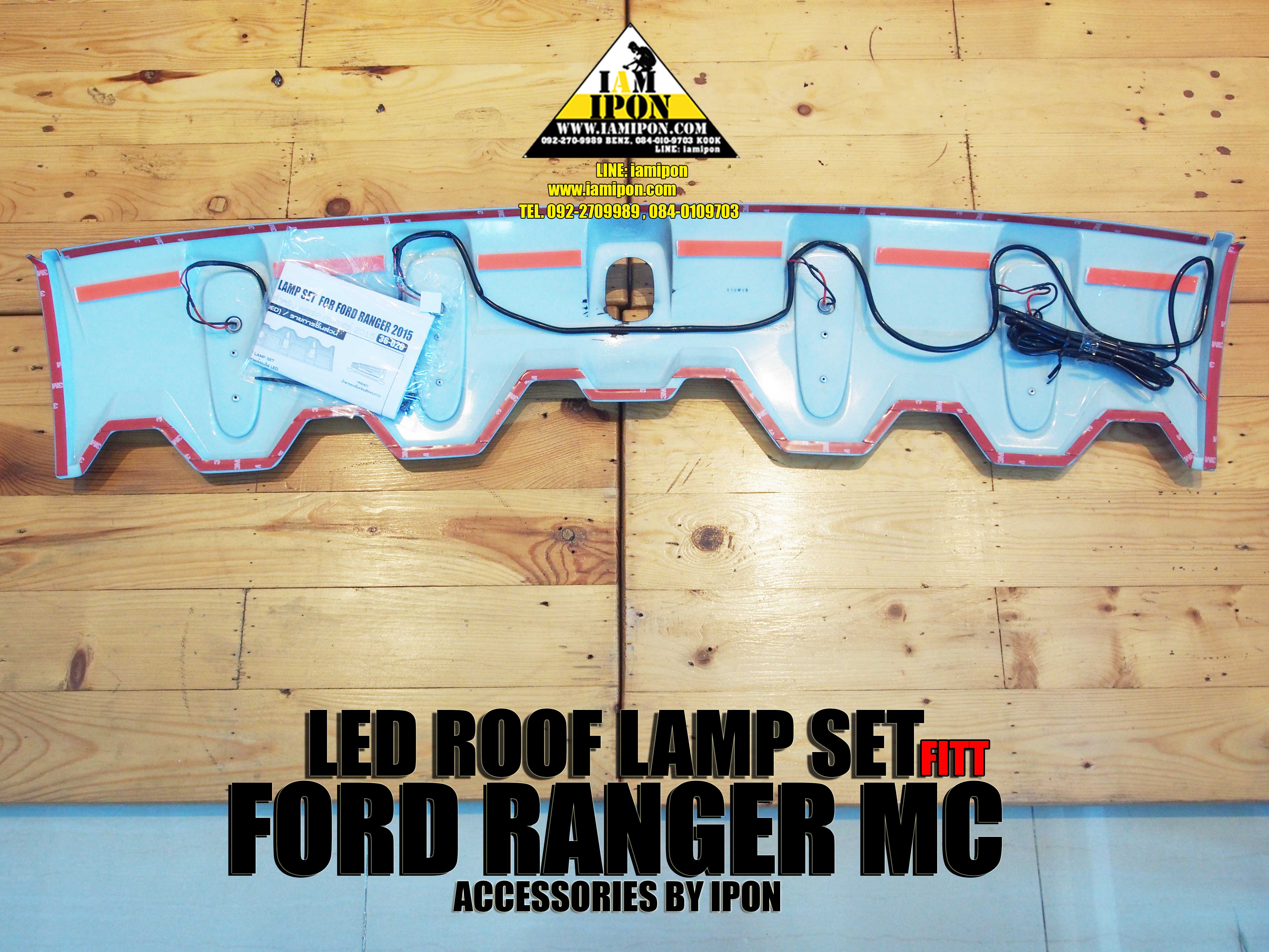 LED ROOF LAMP SET FOR FORD RANGER MC FITT ไฟหลังคาฟอร์ดเรนเจอร์ MC FITT