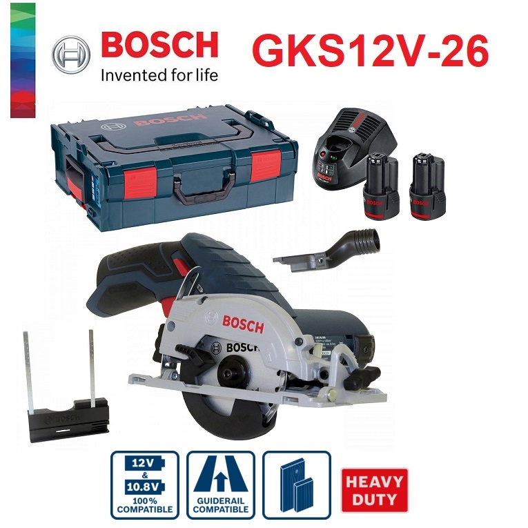 เลื่อยวงเดือน3"ไร้สาย GKS12V-26 BOSCH