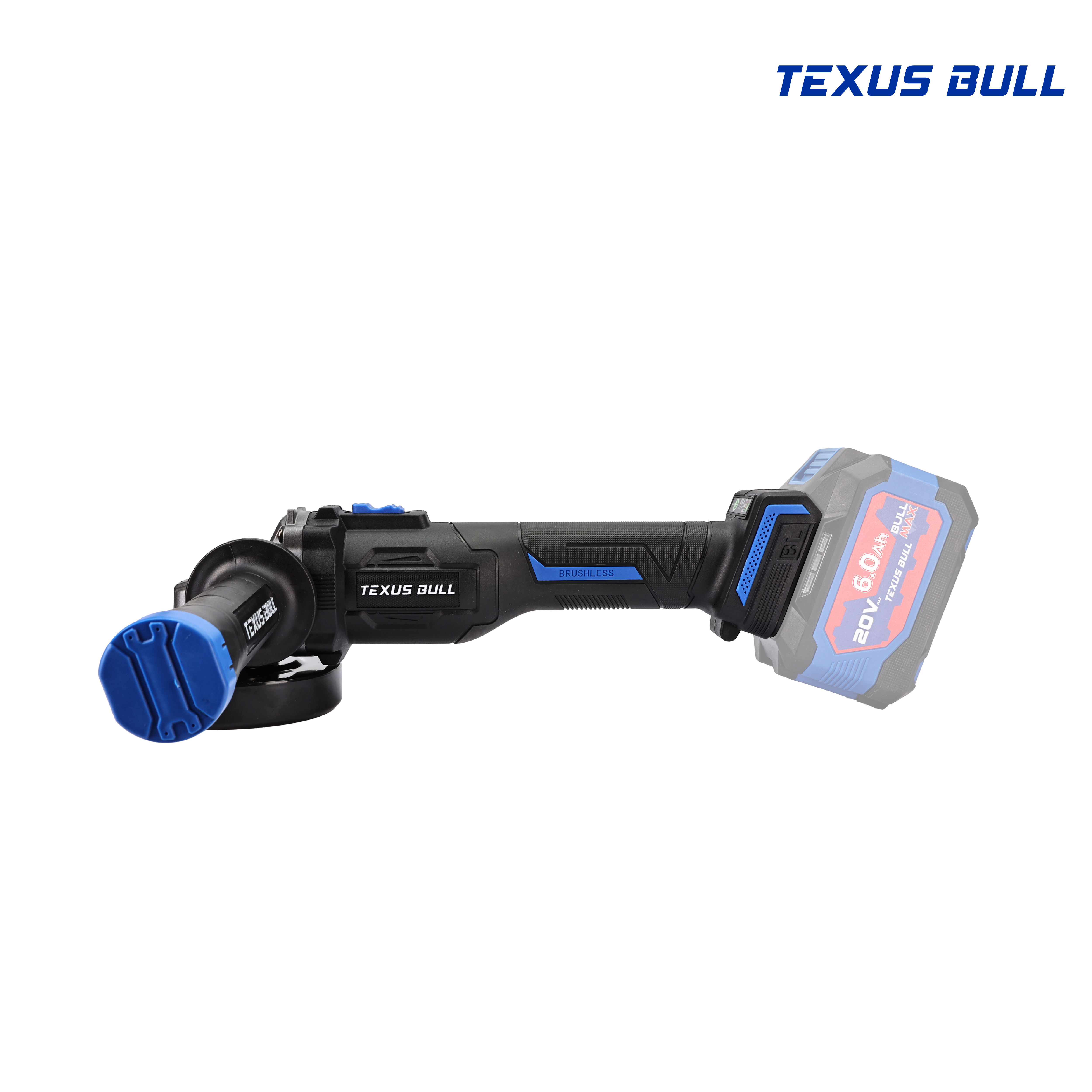 TEXUS BULL เครื่องเจียรมือไร้สาย 4นิ้ว 20V TX-9808 (ไม่รวมแบต ไม่รวมแท่นชาร์จ)