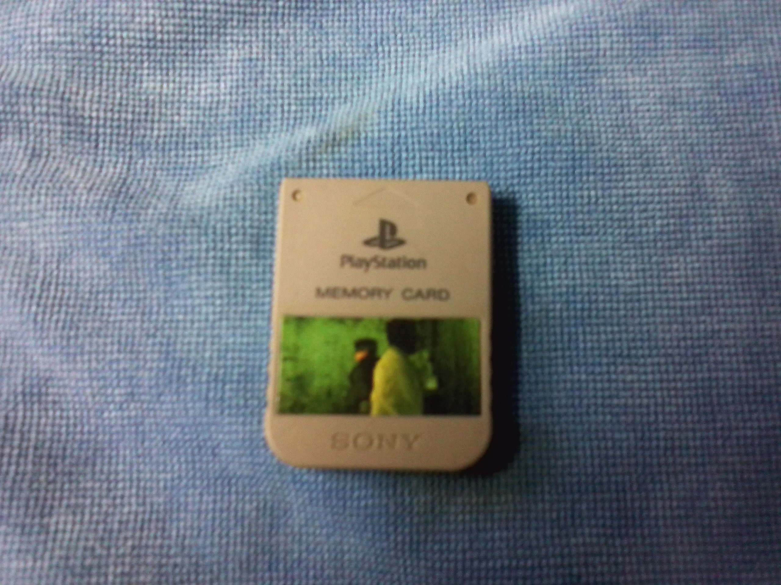 PS1 MEMORY CARD (15 BLOCKS, ตลับก๊อป, มือสอง)